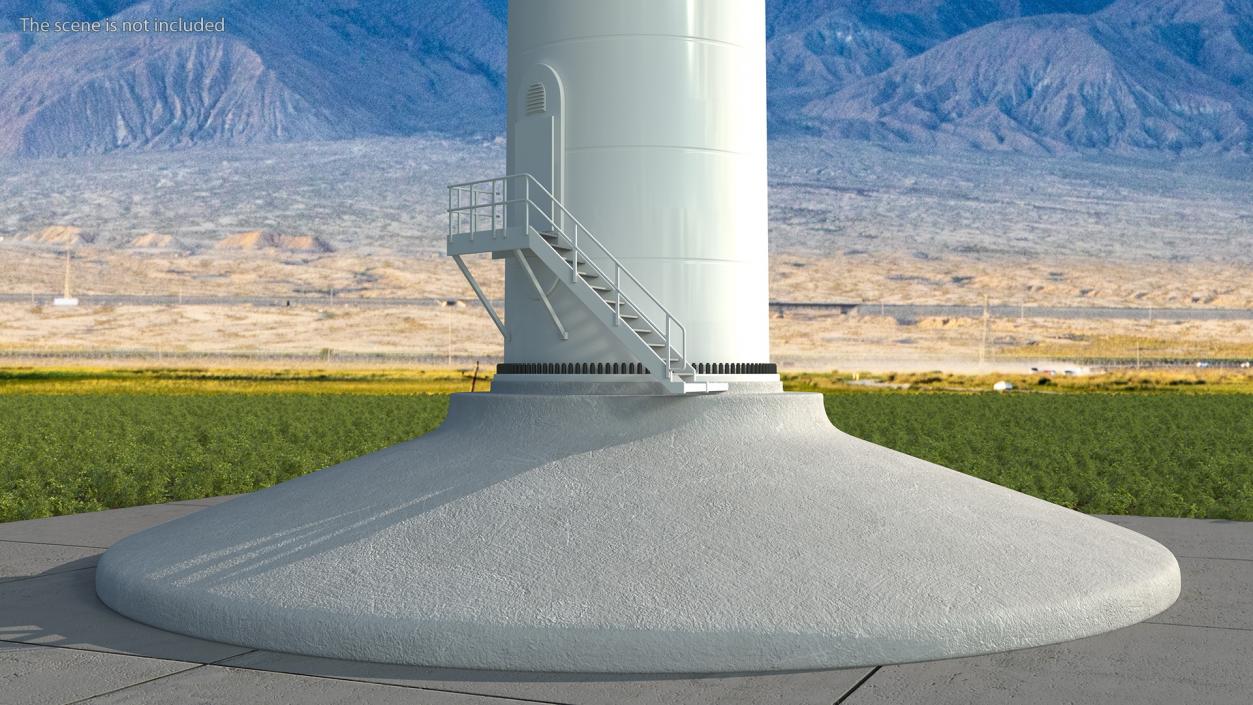 3D Giant Wind Turbine model