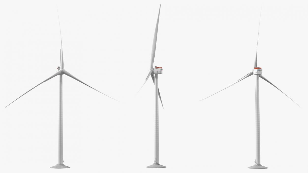 3D Giant Wind Turbine model