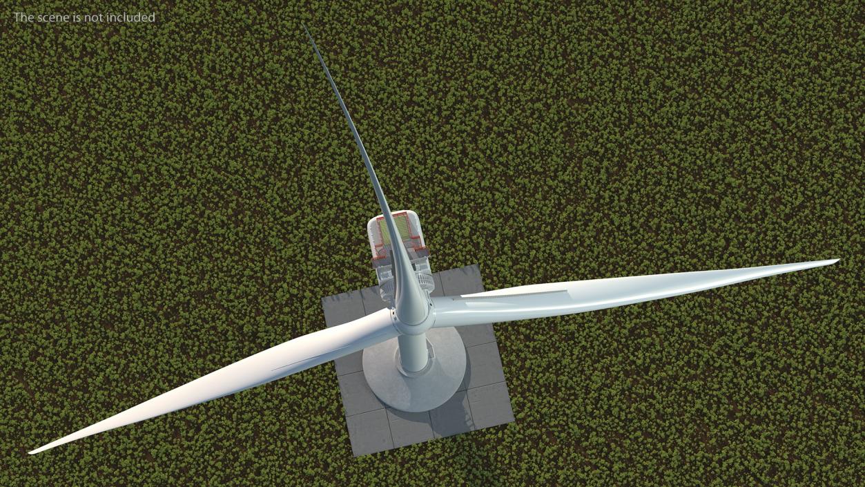 3D Giant Wind Turbine model