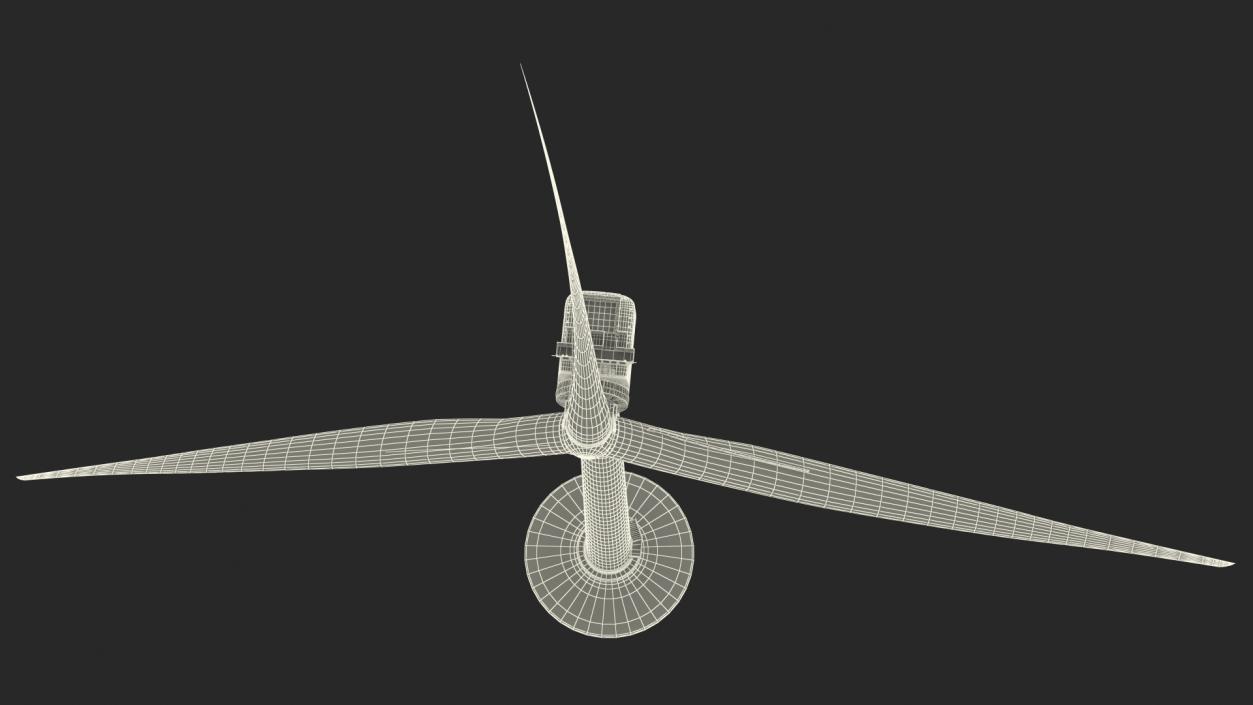 3D Giant Wind Turbine model