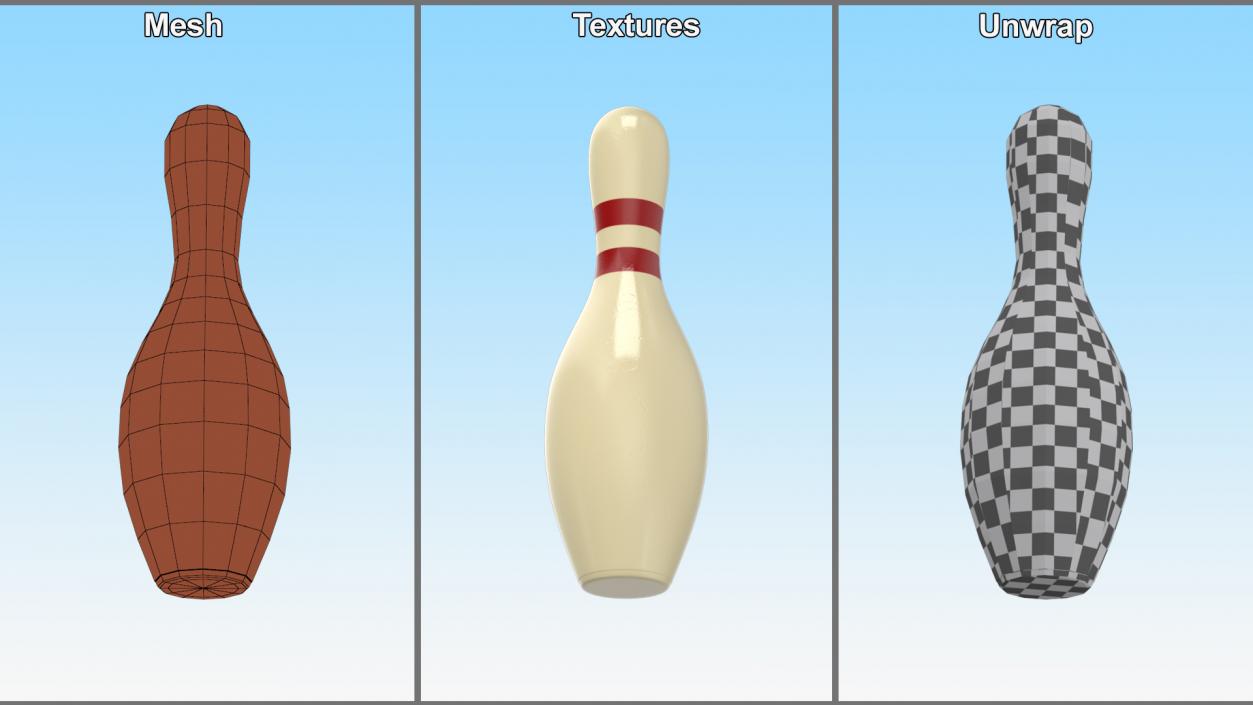 3D Bowling Pin