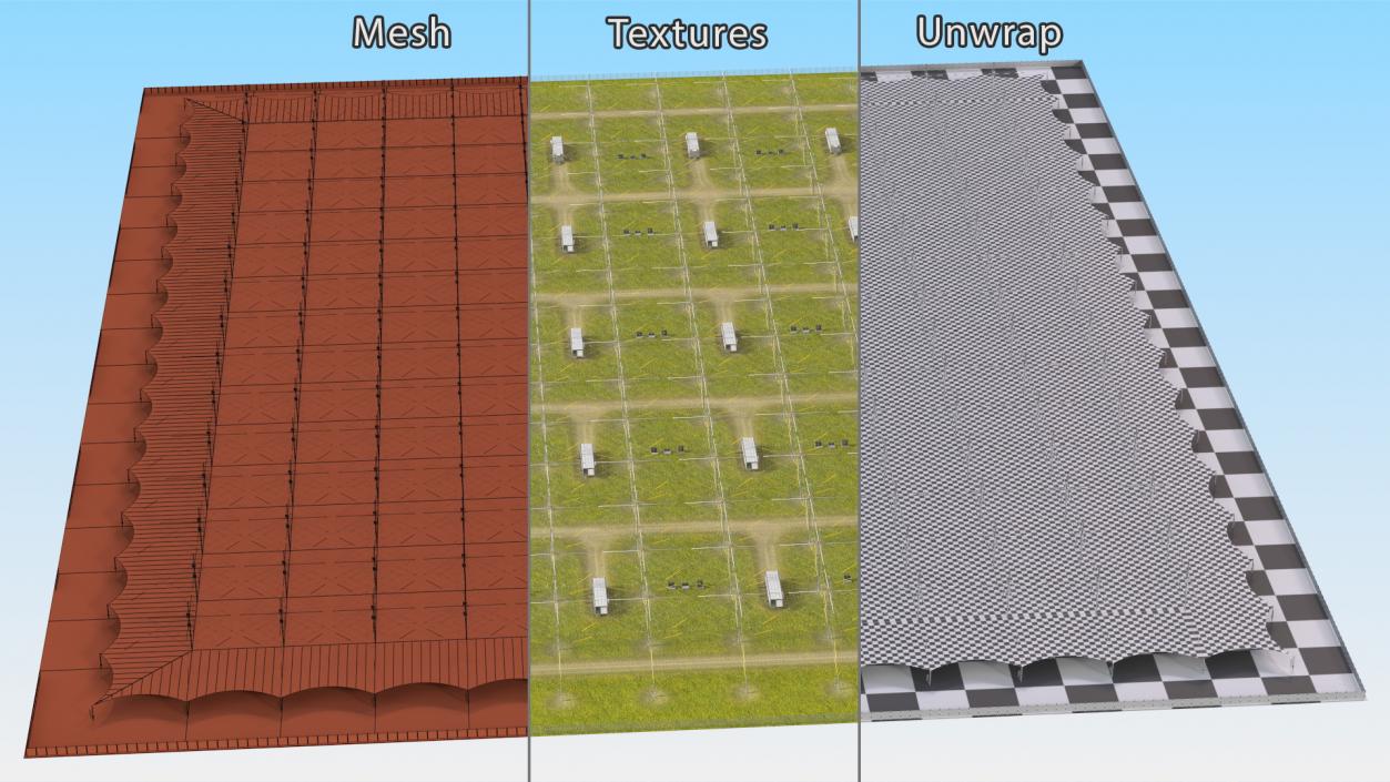 3D HAARP Ionosphere Research Station model