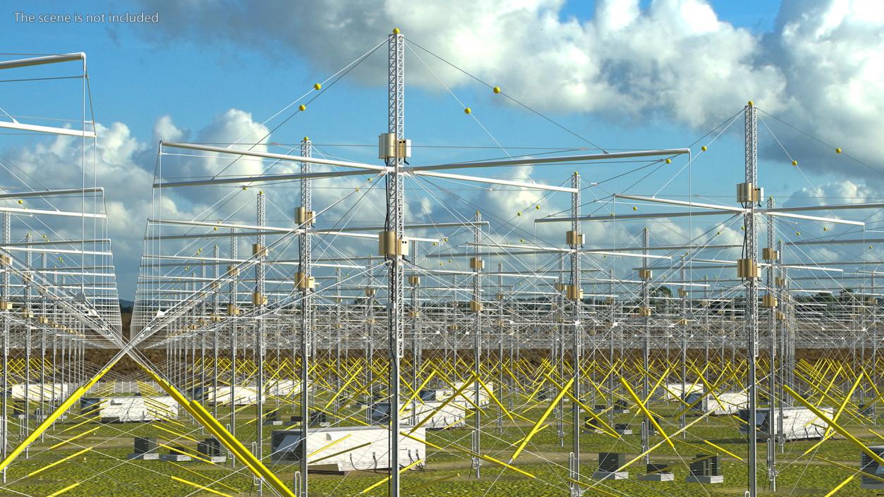 3D HAARP Ionosphere Research Station model