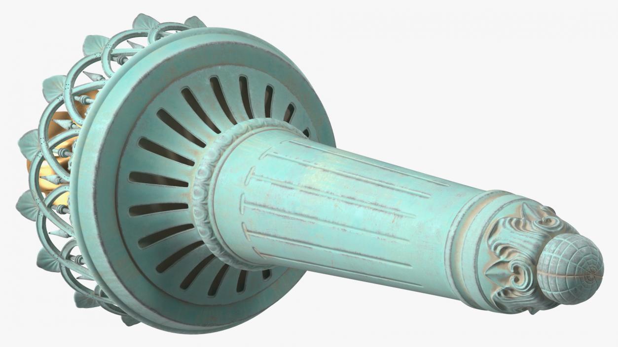 3D Statue of Liberty Torch model