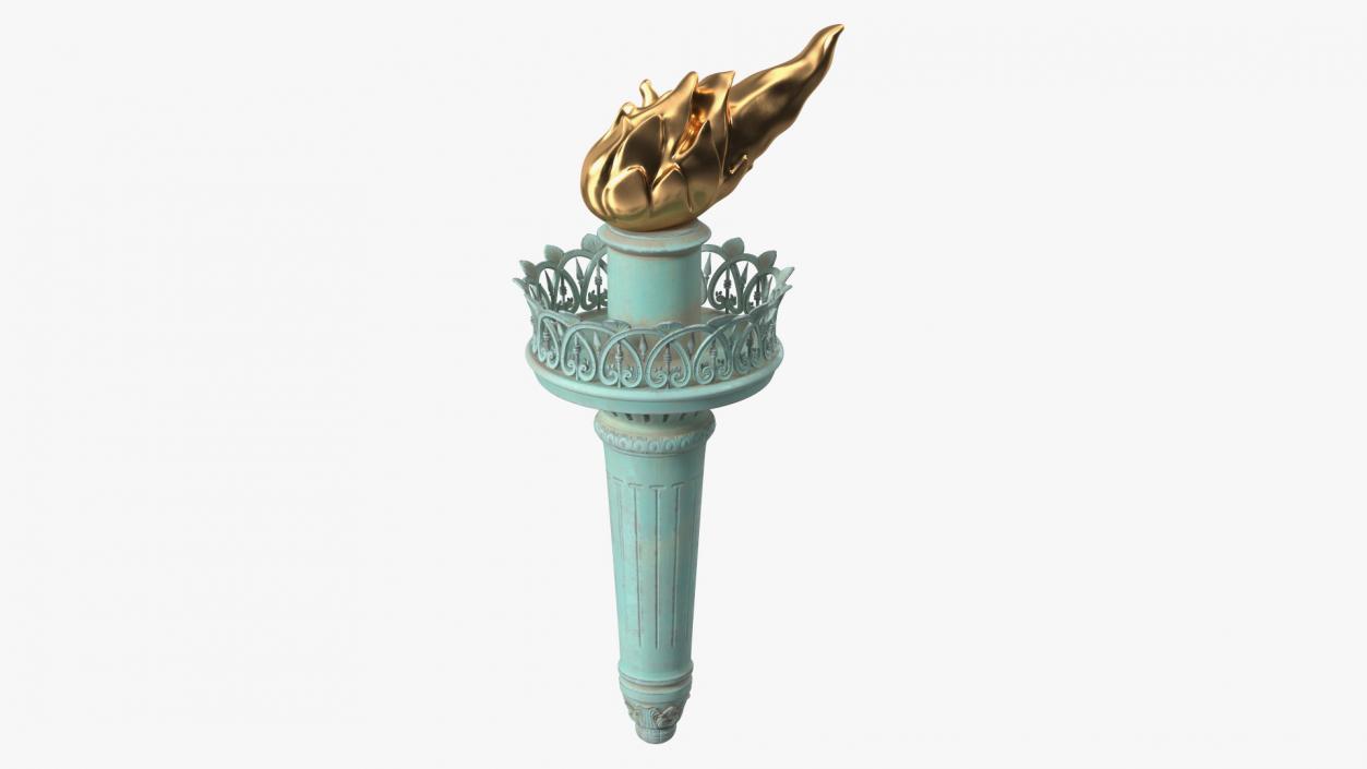 3D Statue of Liberty Torch model