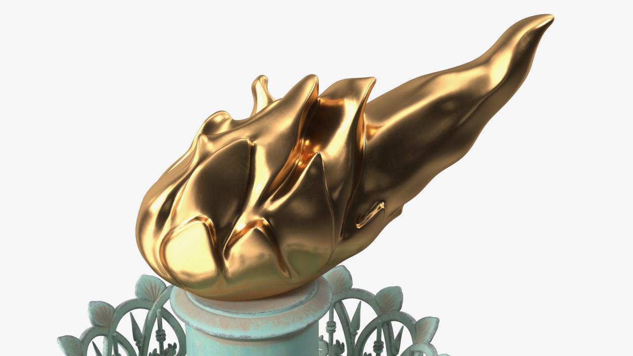 3D Statue of Liberty Torch model