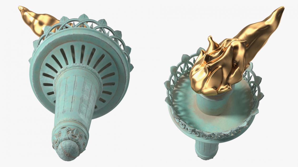 3D Statue of Liberty Torch model