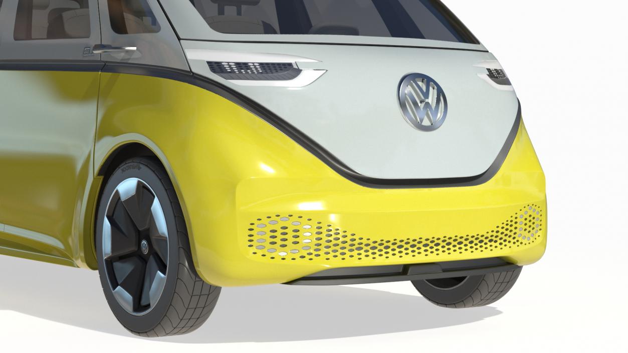 3D model Volkswagen ID Buzz Rigged