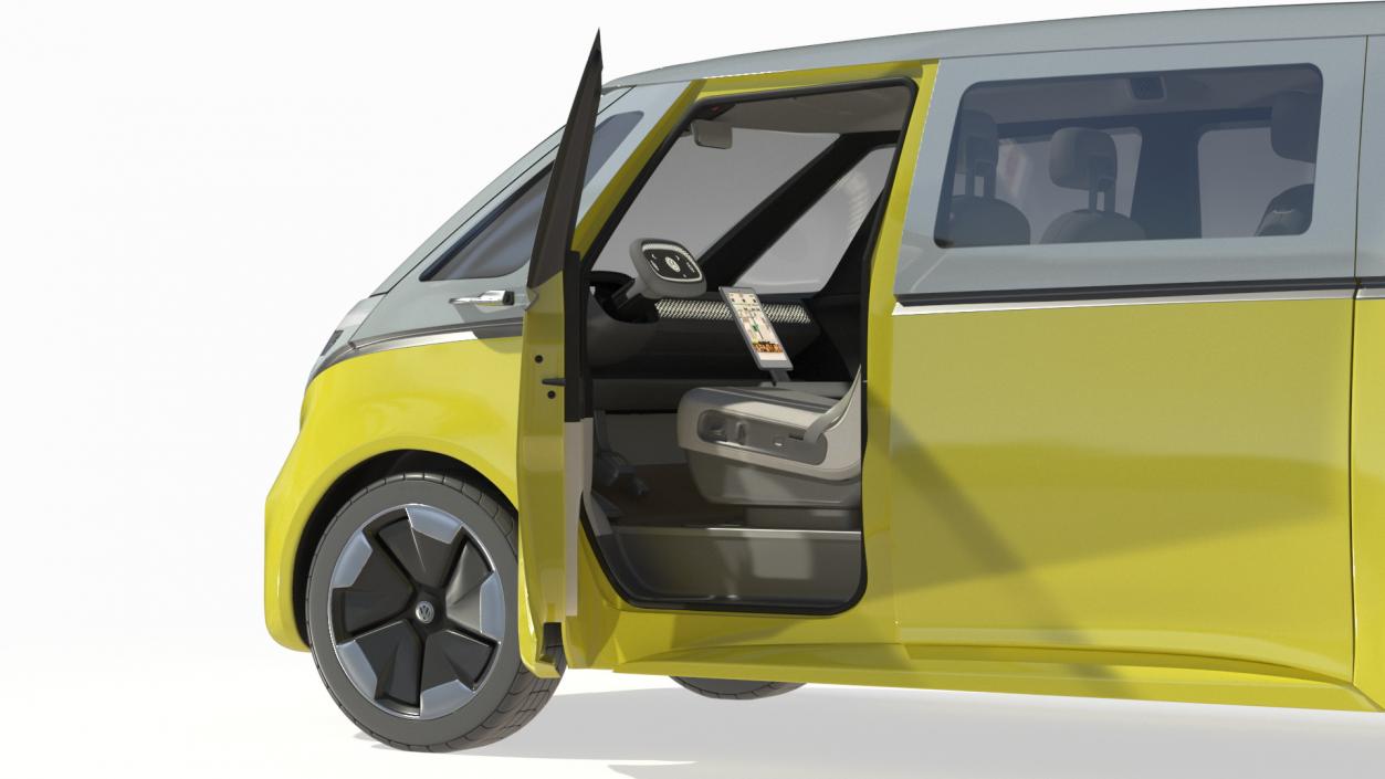 3D model Volkswagen ID Buzz Rigged