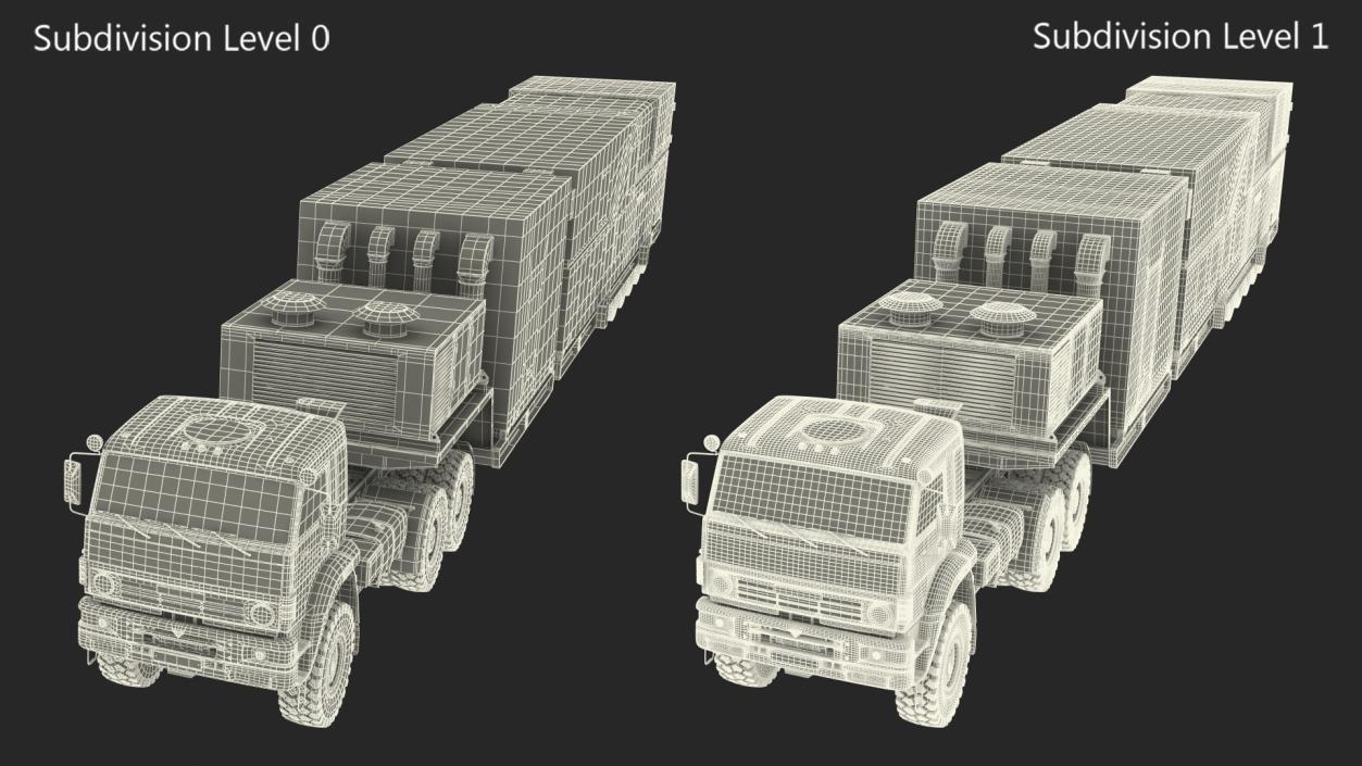 Peresvet Combat Laser Complex 3D model