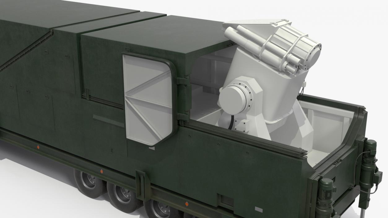 Peresvet Combat Laser Complex 3D model