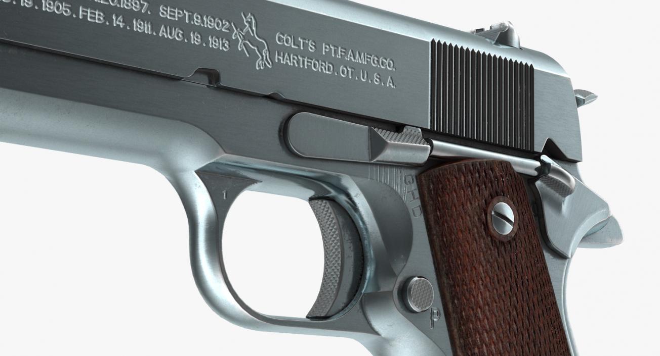 Pistol Colt M1911 3D