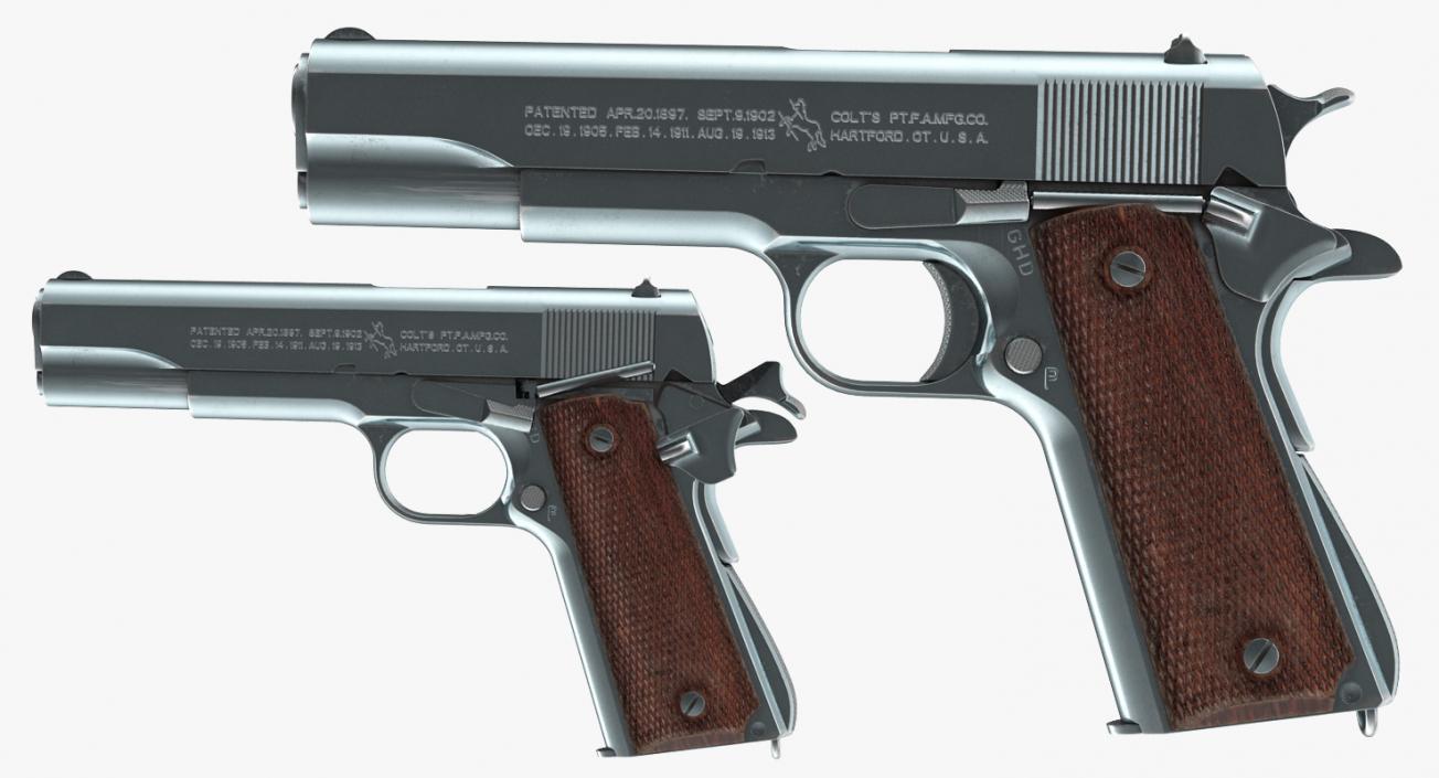 Pistol Colt M1911 3D