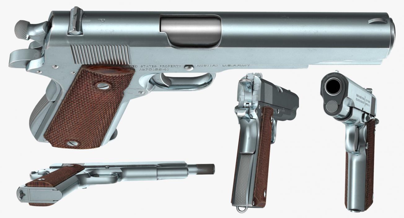 Pistol Colt M1911 3D