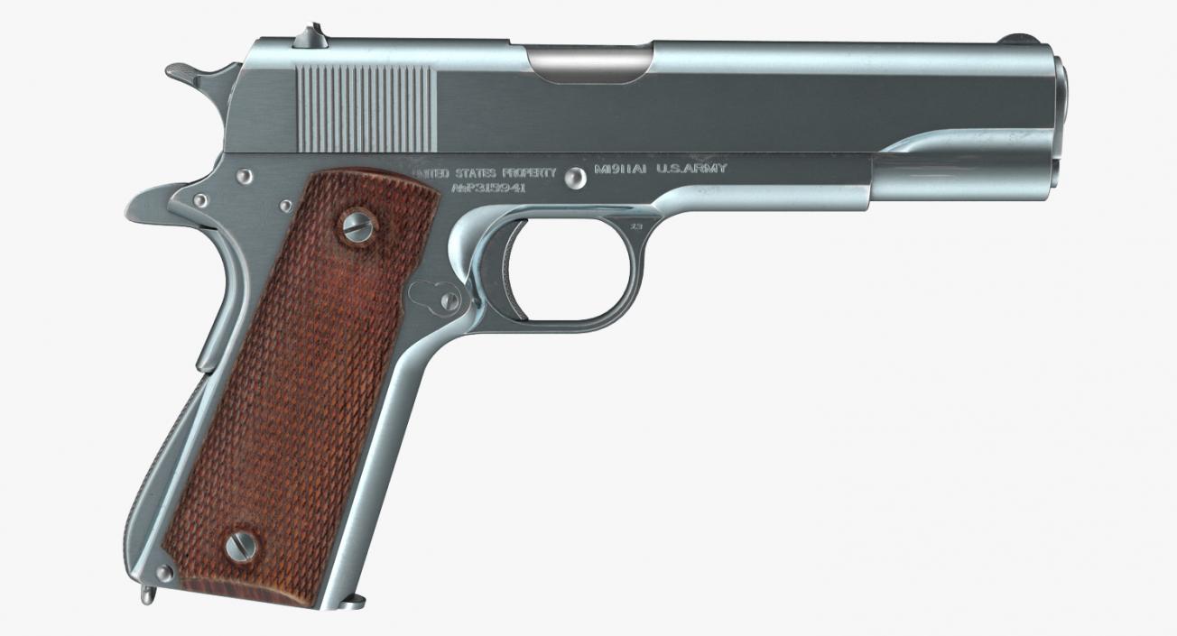 Pistol Colt M1911 3D