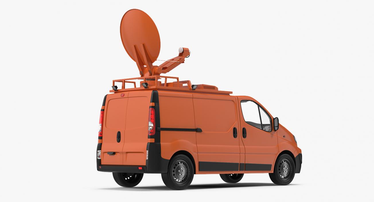 3D Mobile TV Station Van