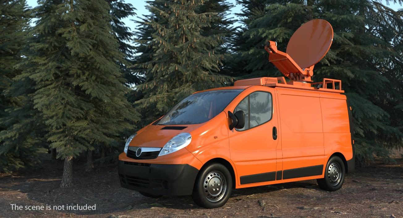 3D Mobile TV Station Van