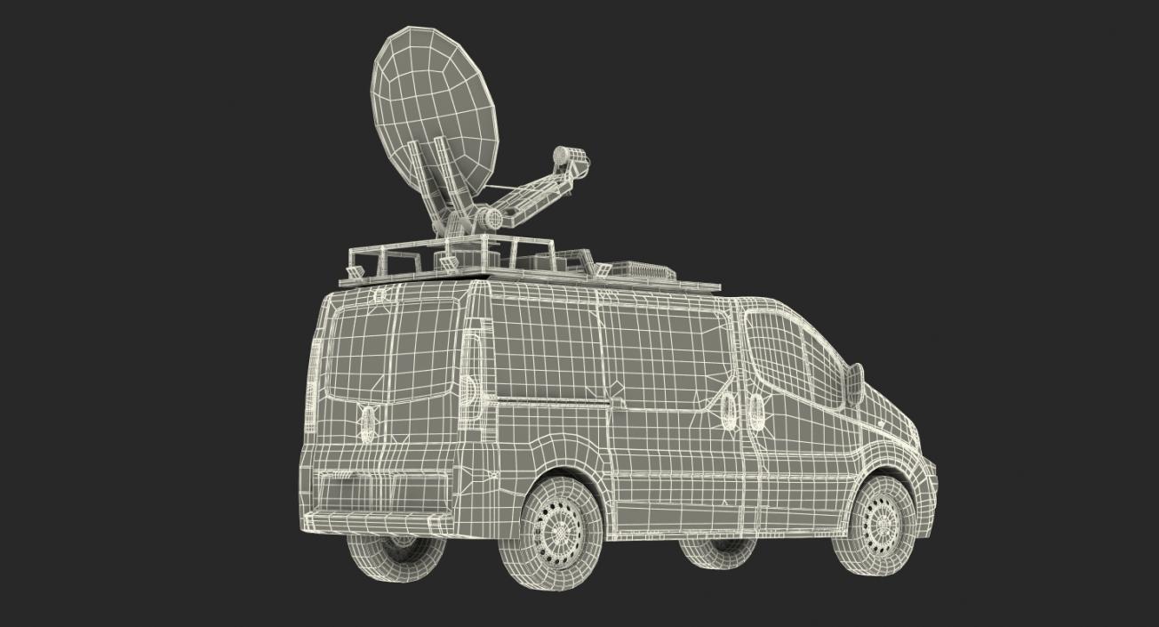 3D Mobile TV Station Van