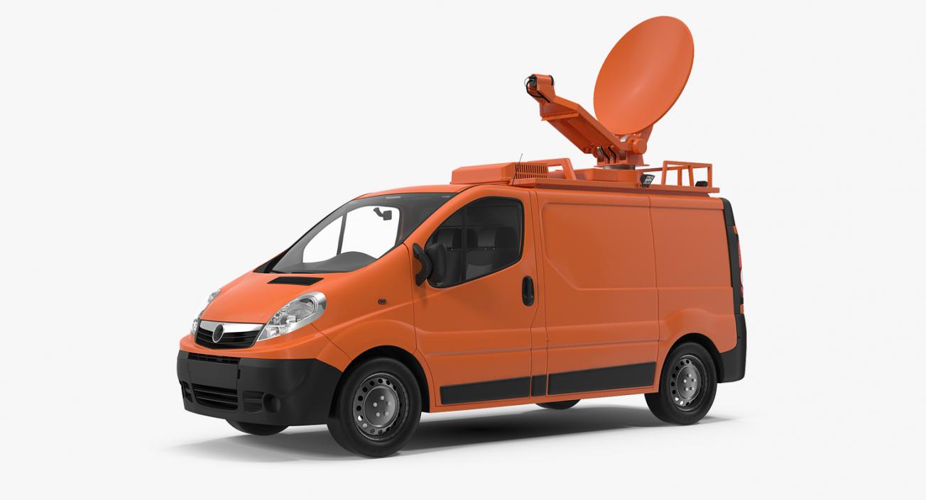 3D Mobile TV Station Van