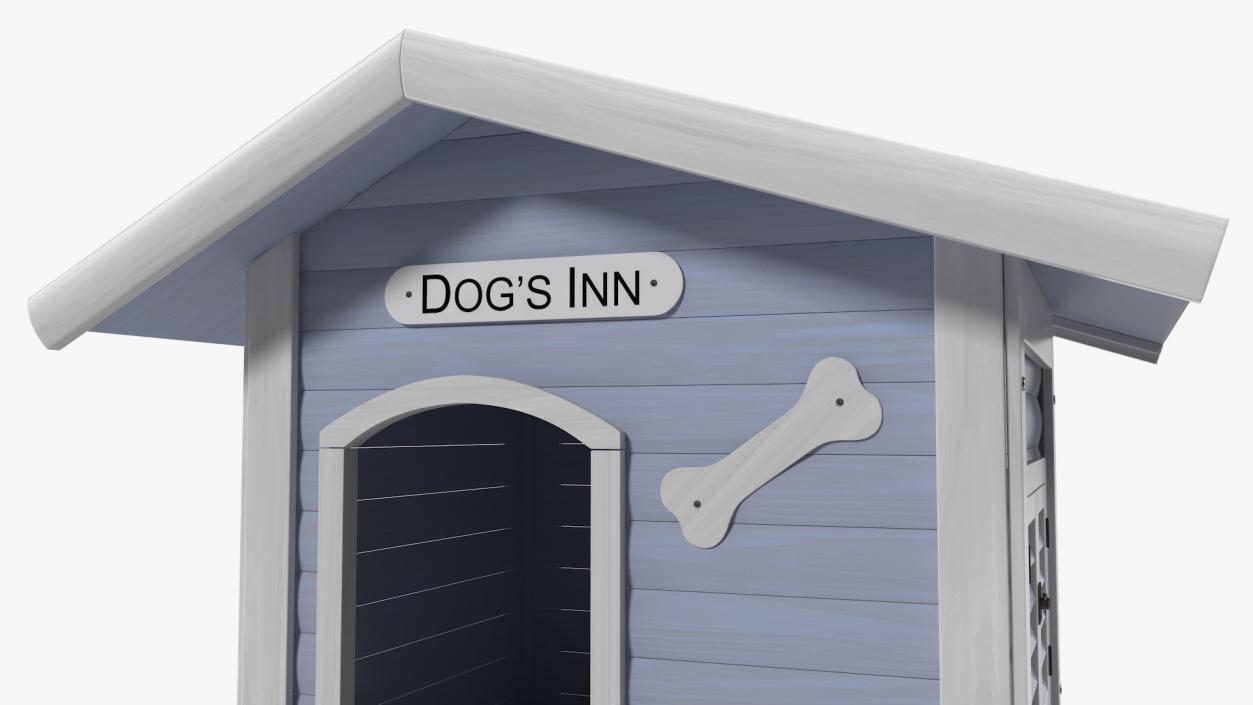 3D Wooden Dog House