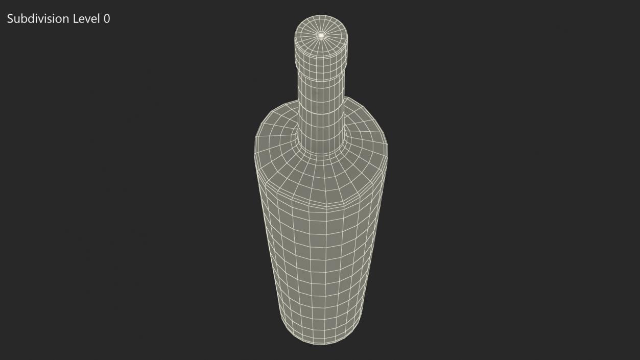 3D model Absinthe Bottle