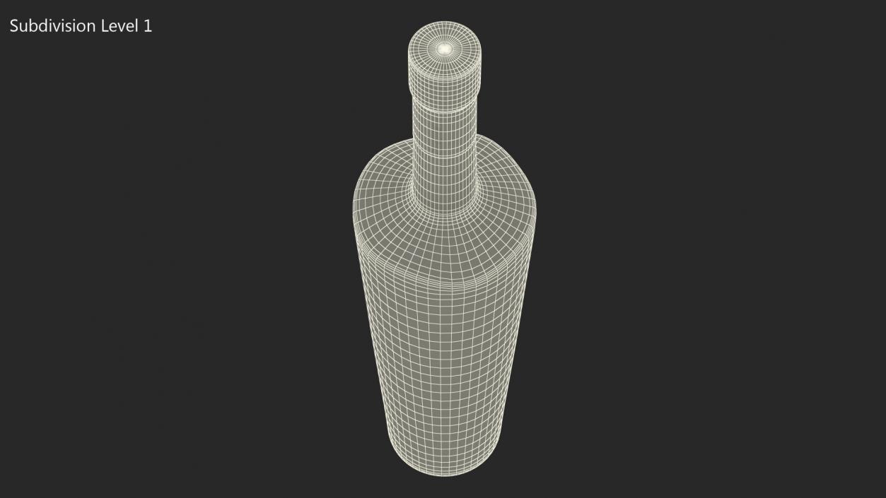 3D model Absinthe Bottle