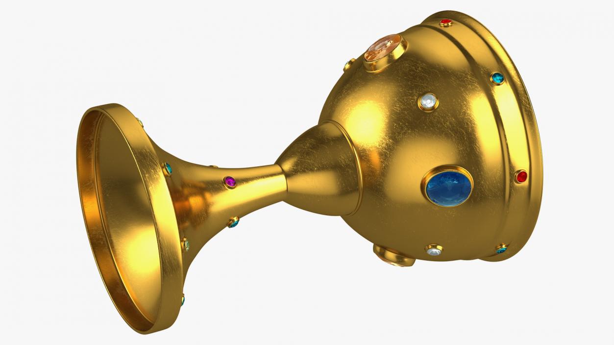 3D model Medieval Jeweled Gold Cup