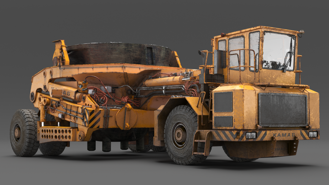 3D KAMAG Slag Pot Transporter Used