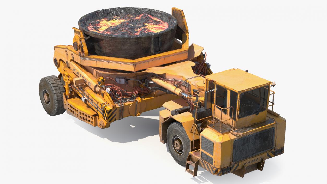 3D KAMAG Slag Pot Transporter Used