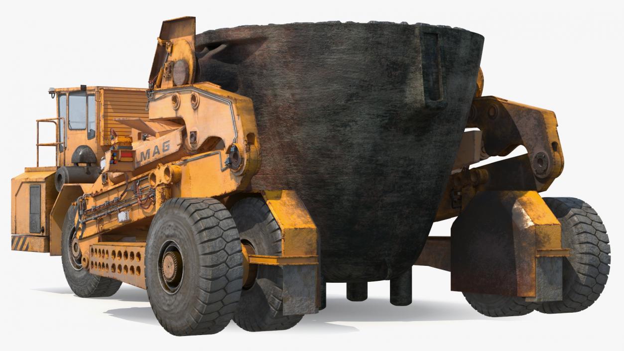 3D KAMAG Slag Pot Transporter Used