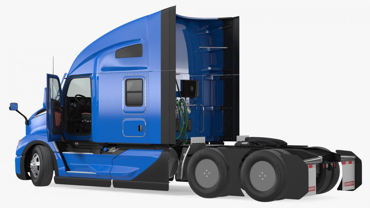 3D Kenworth T680 Truck Rigged