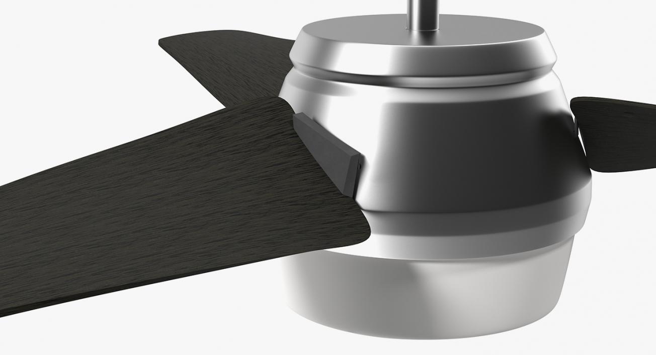 3D model Chromium Ceiling Fan