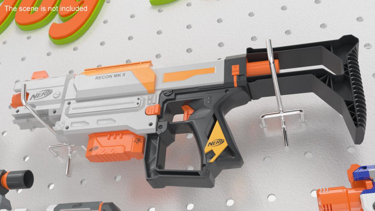 Toy Guns Collection 3D model