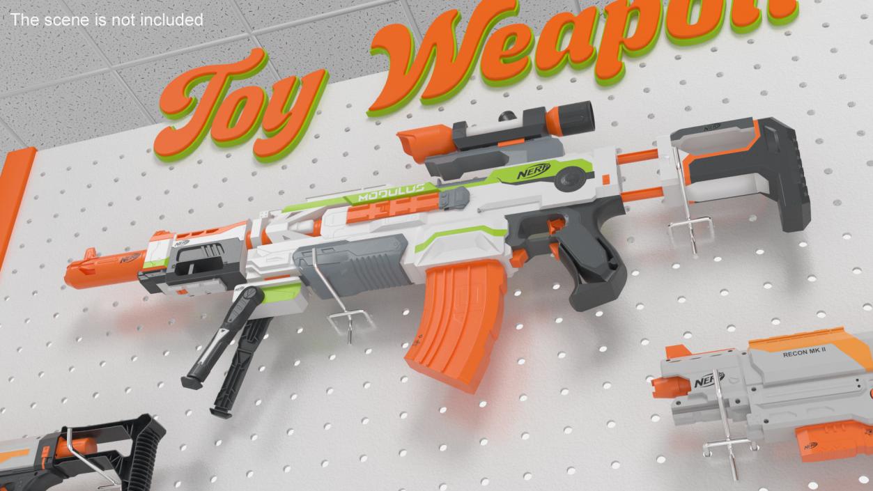 Toy Guns Collection 3D model