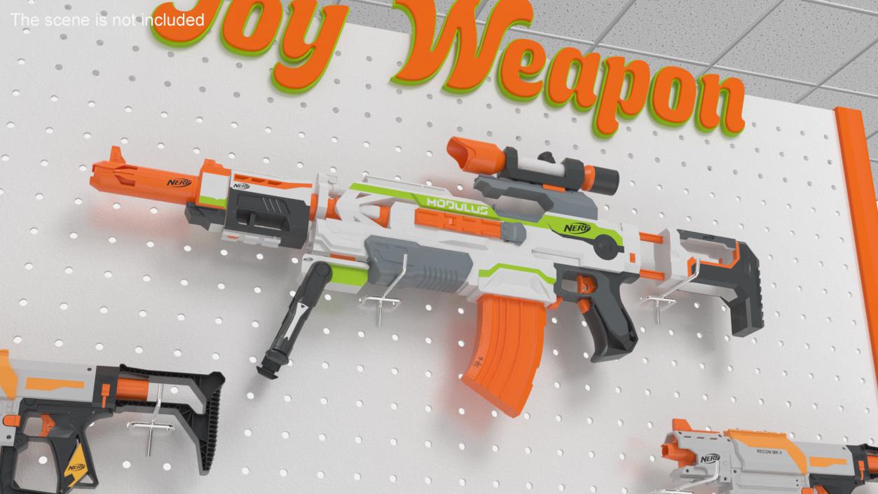 Toy Guns Collection 3D model