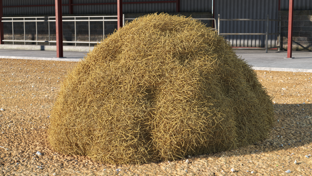 3D model Pile Hay