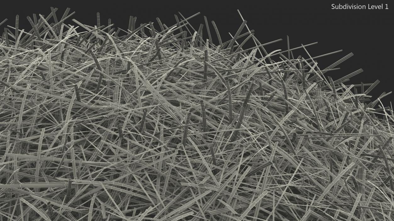 3D model Pile Hay