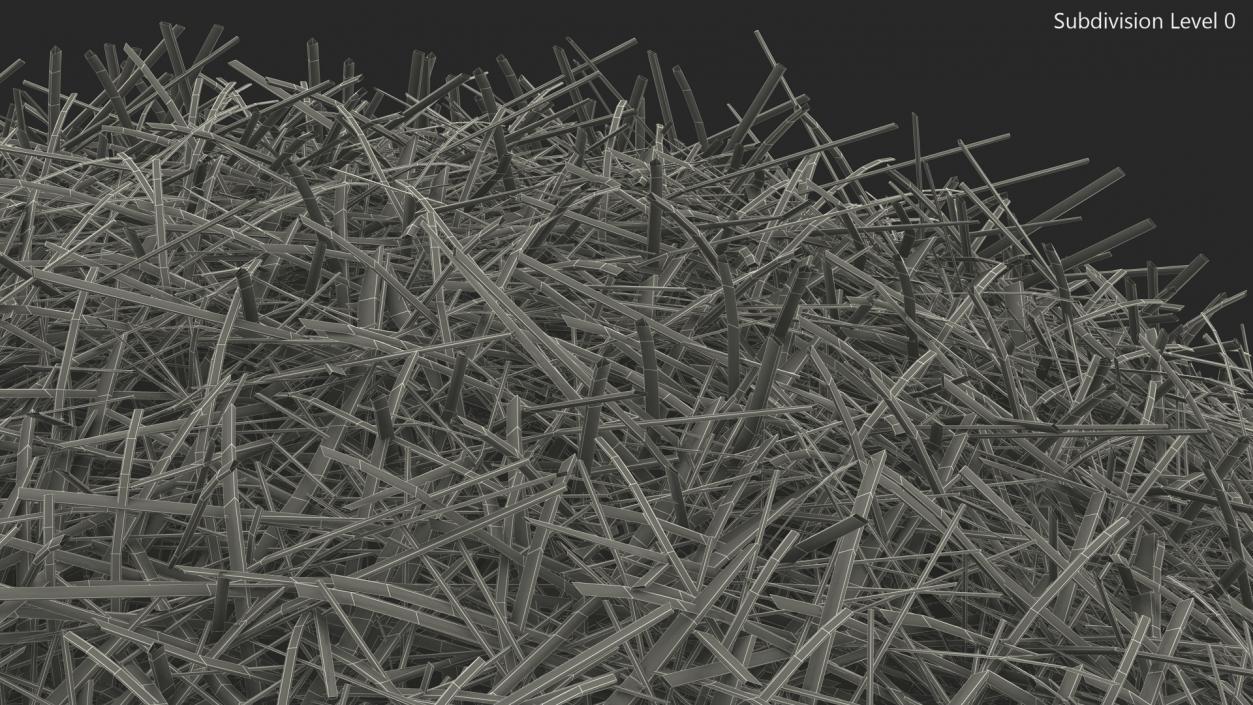 3D model Pile Hay