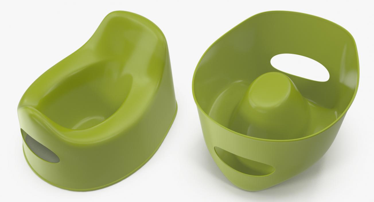 3D Plastic Baby Toilets Collection