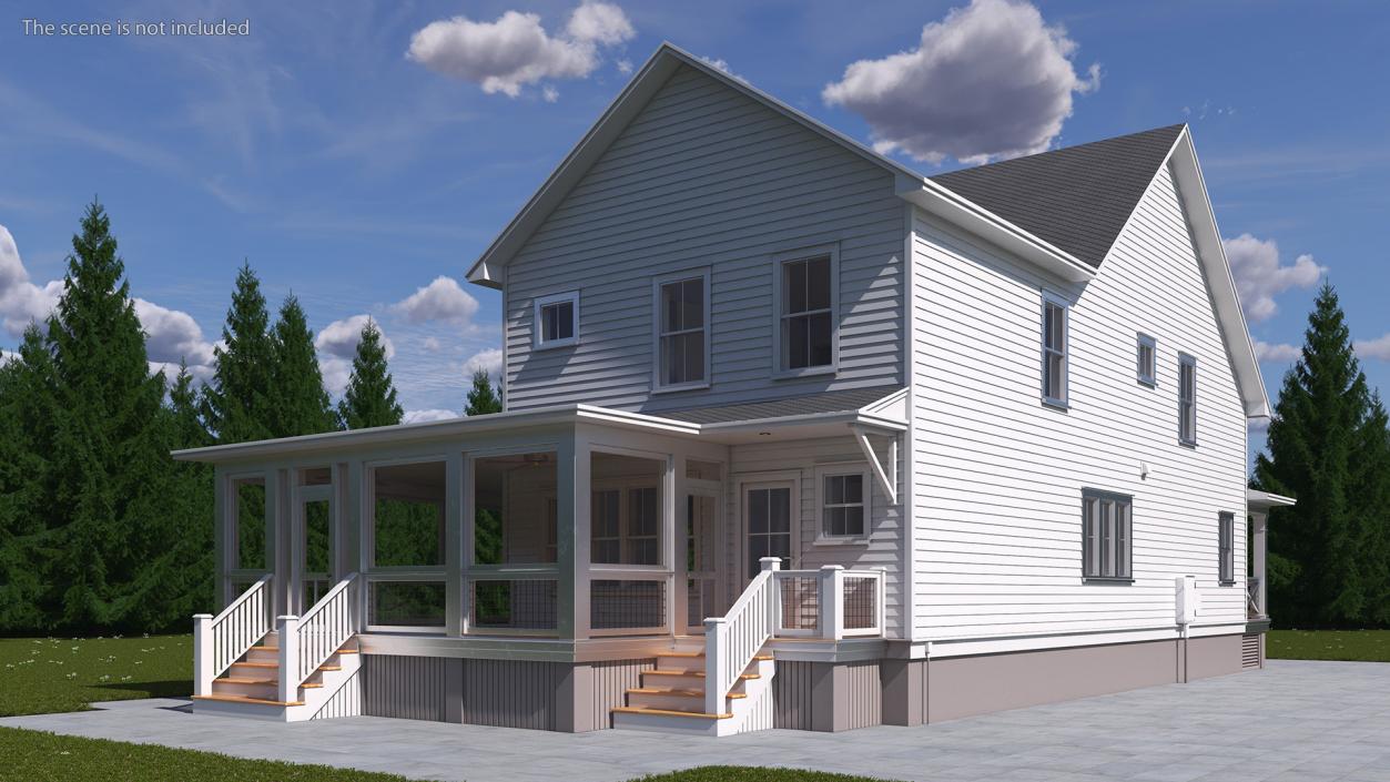 American Private House 3D