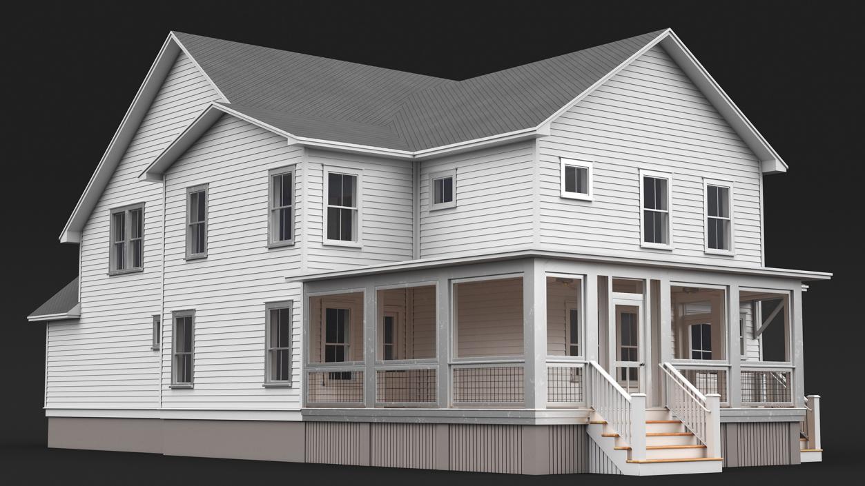 American Private House 3D