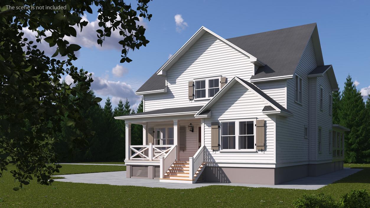 American Private House 3D