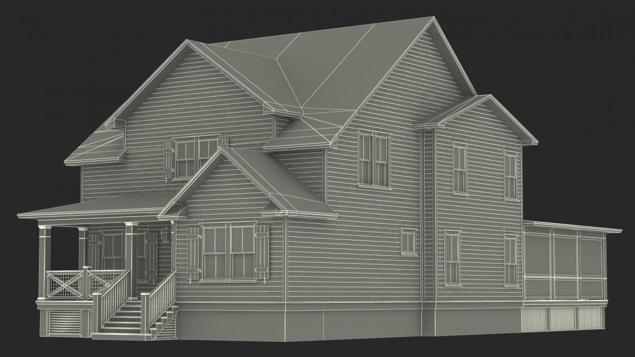 American Private House 3D