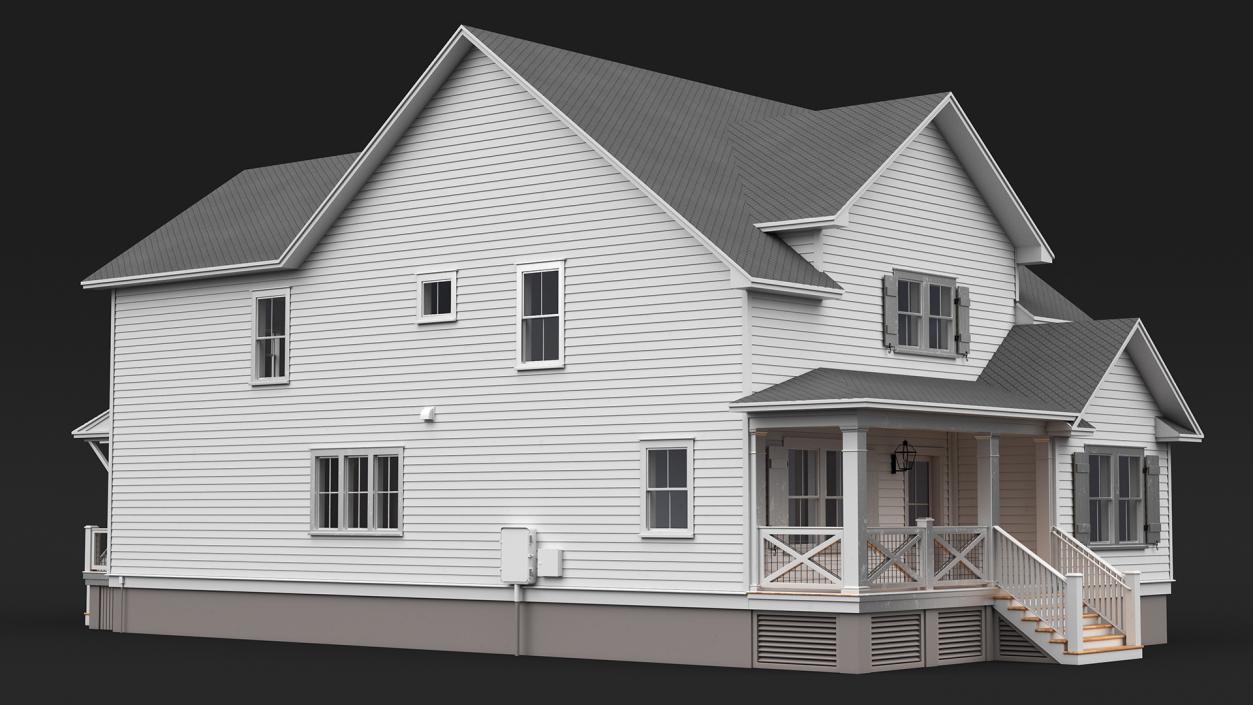 American Private House 3D