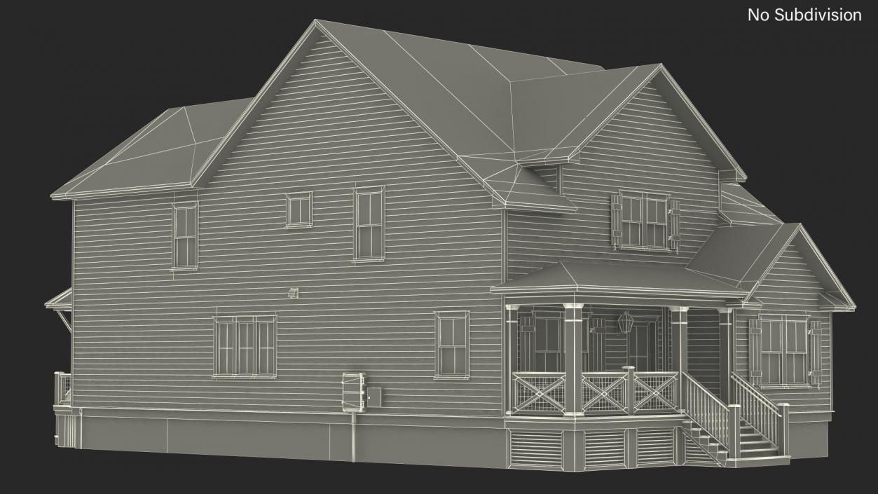 American Private House 3D