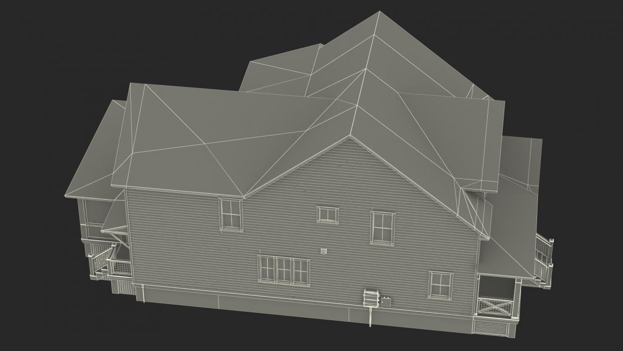 American Private House 3D