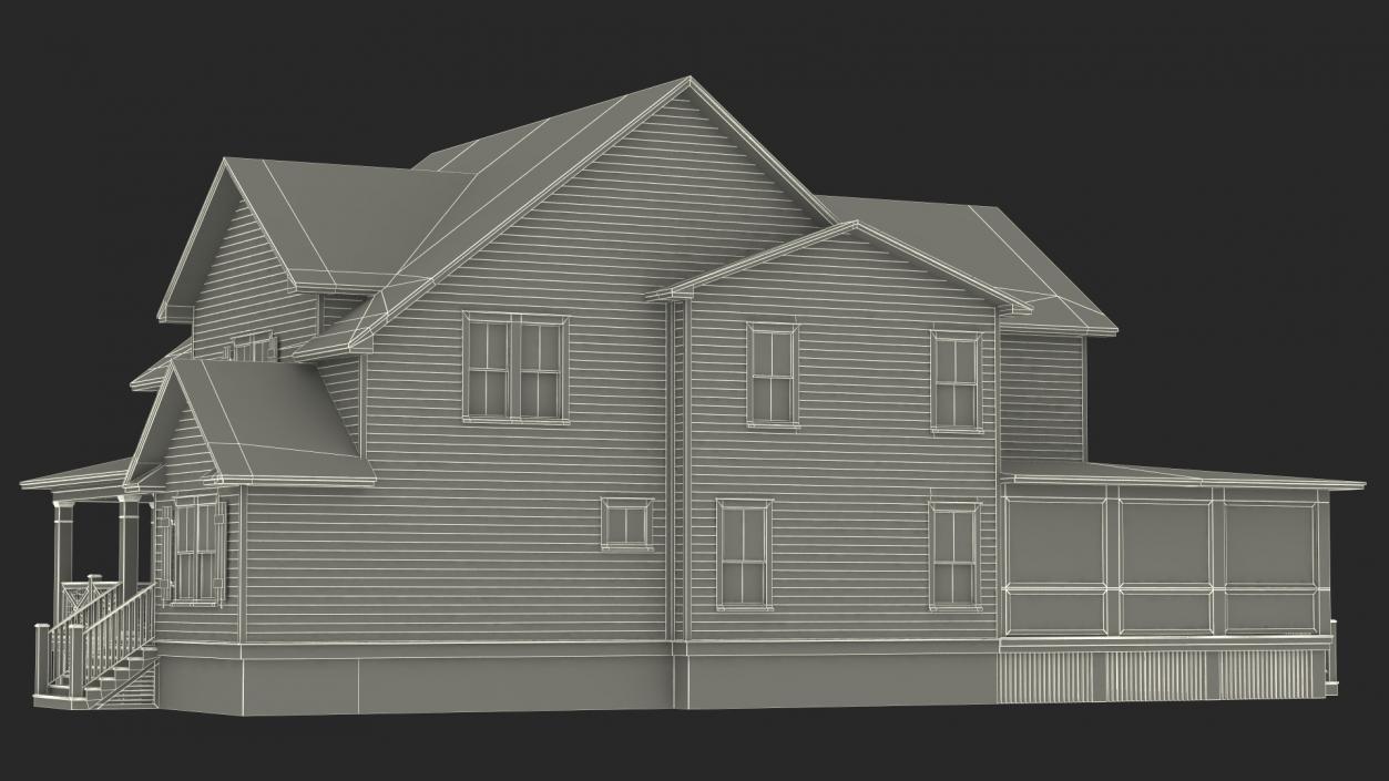 American Private House 3D