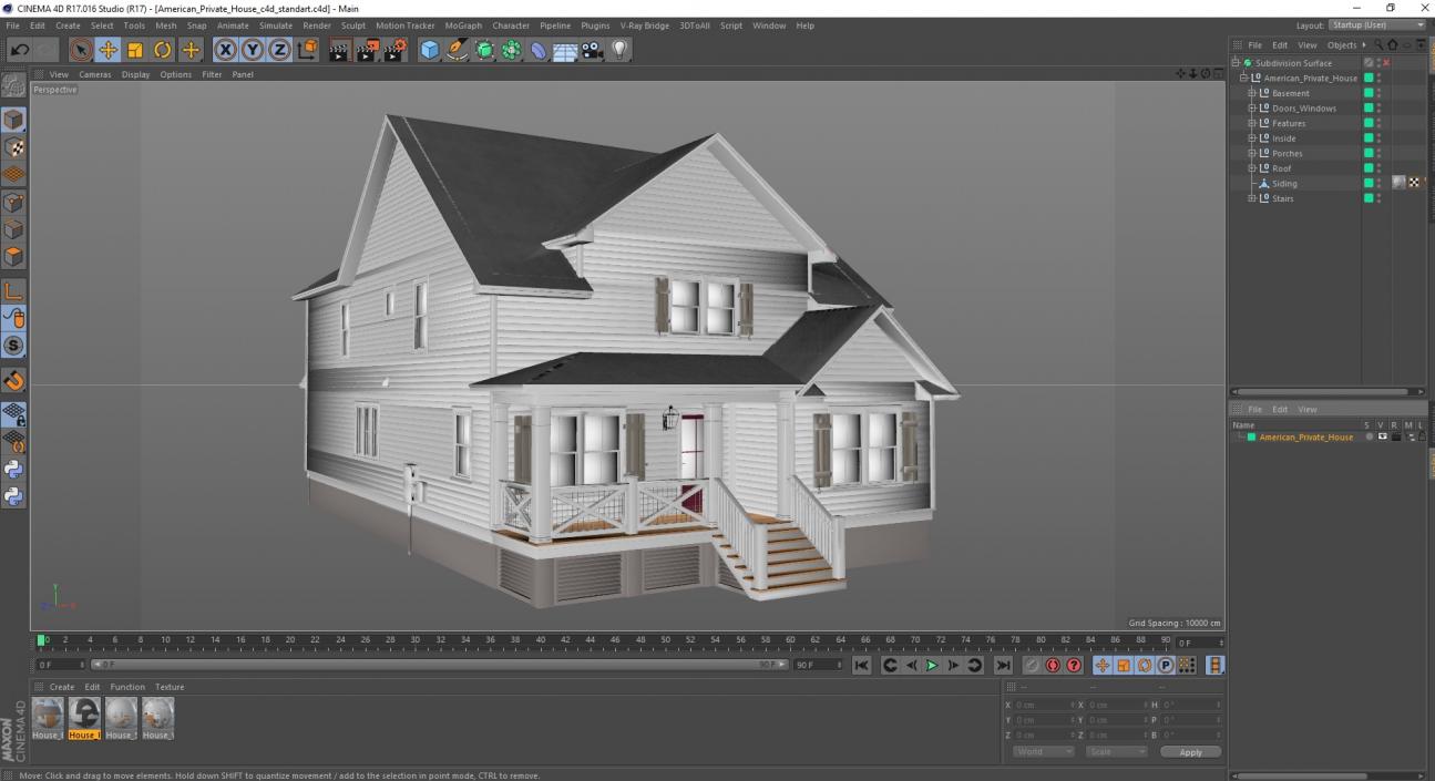 American Private House 3D