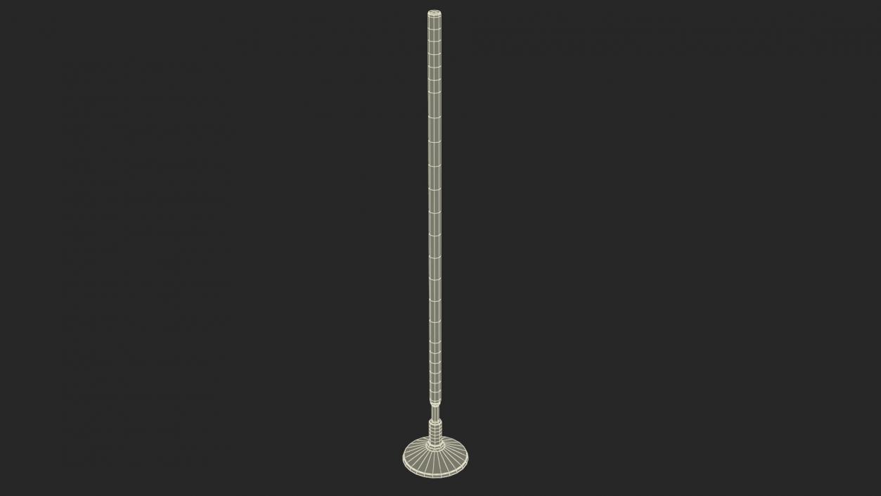 3D Slalom Pole With Base