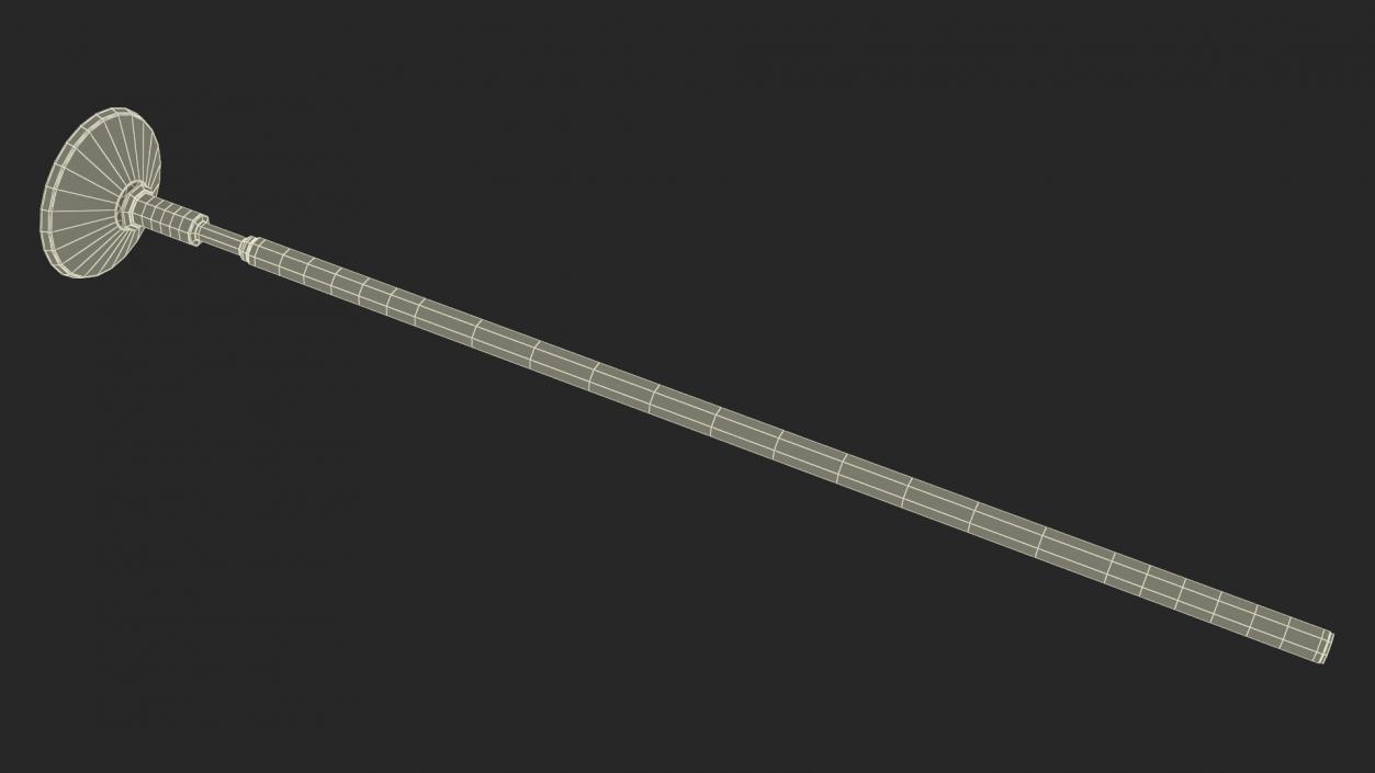 3D Slalom Pole With Base